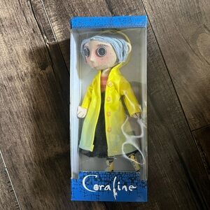 Coraline Doll in Yellow Raincoat